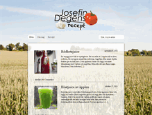 Tablet Screenshot of josefin.danielmeyer.se